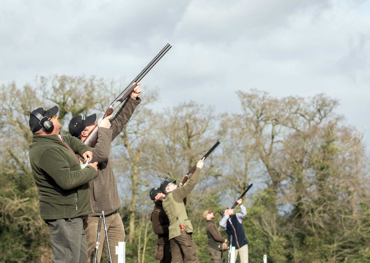 Simulated Game Shooting, Northern Ireland : Tempo Manor, Co Fermanagh